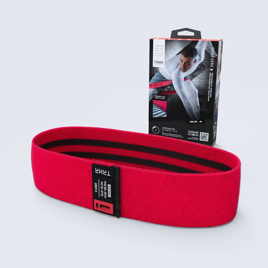 TRNR Squat Band. Woven Resistance Loop