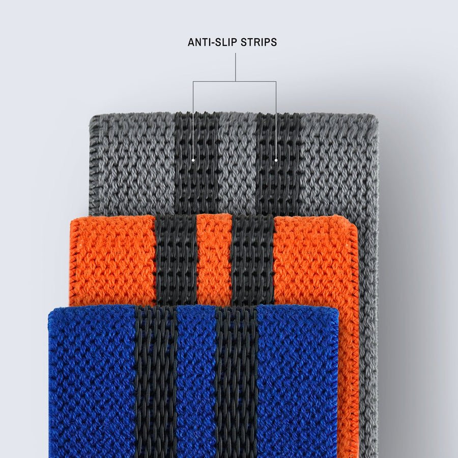 TRNR Squat Bands 3-pack. Woven Resistance Loops - Image 3