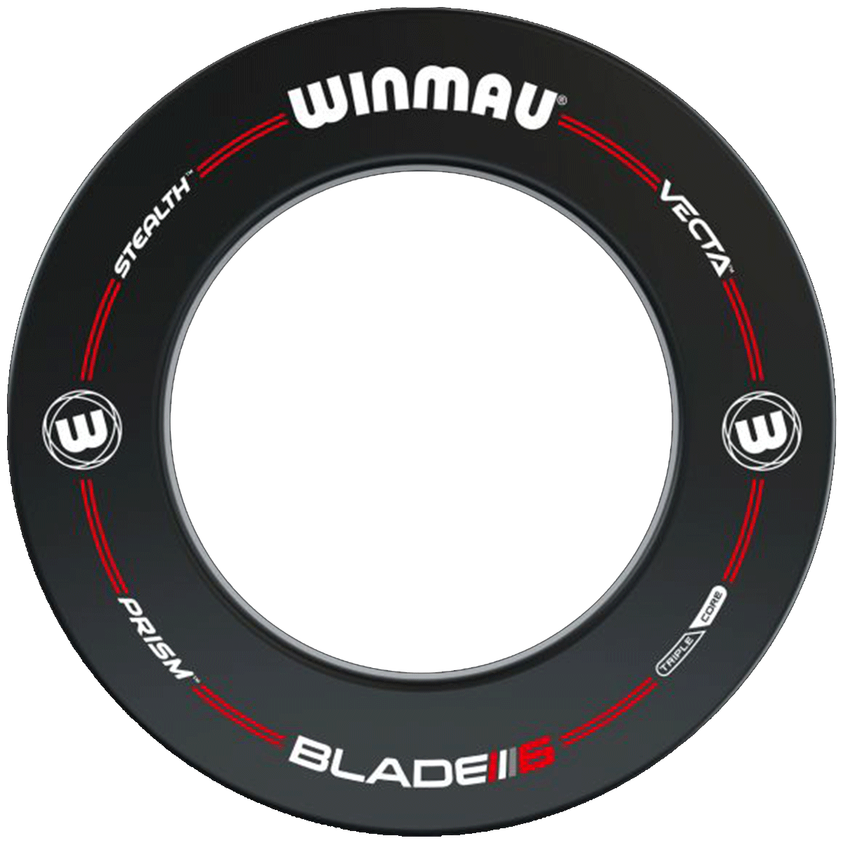 Winmau Pro-Line Dartboard Surround | Black - Image 2
