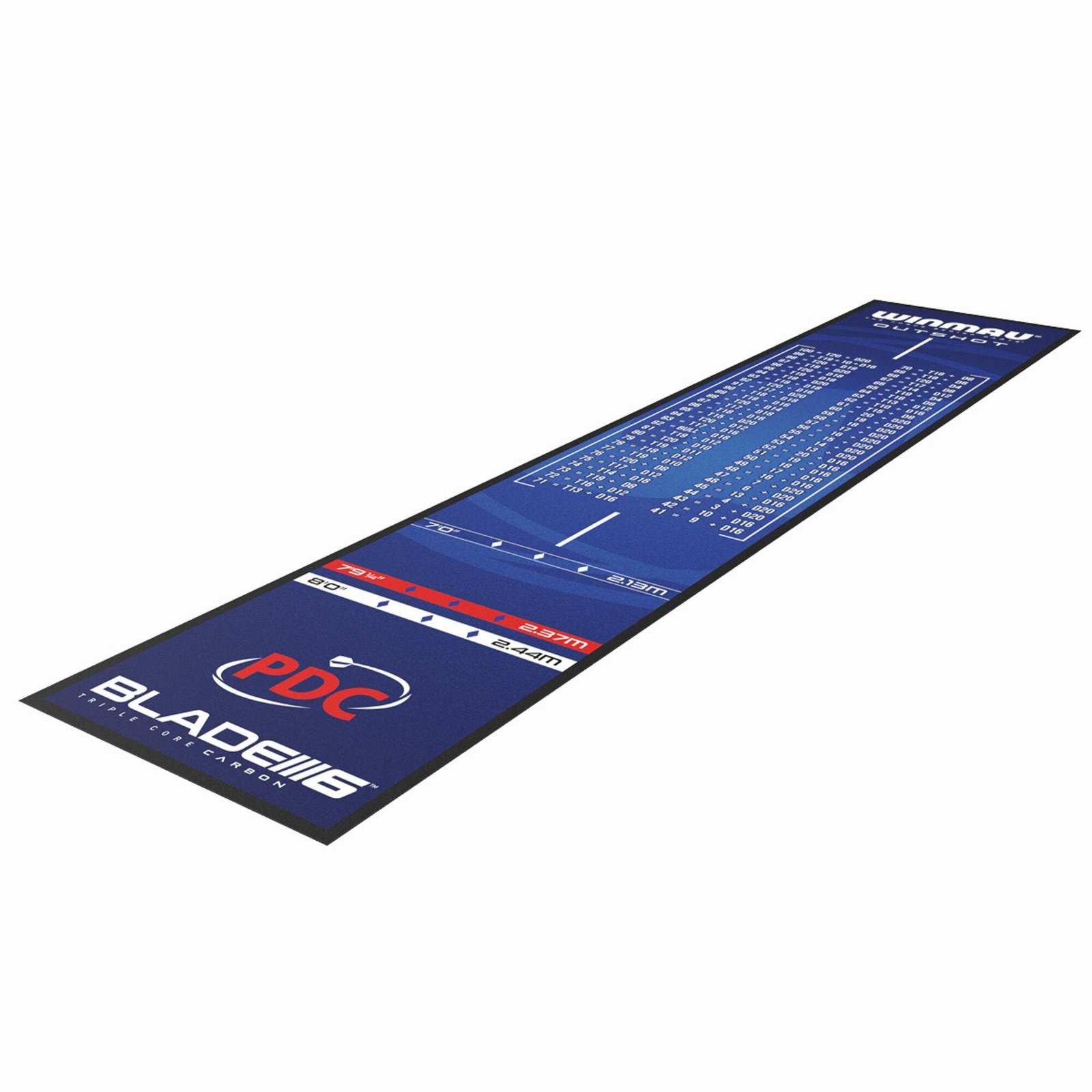 Winmau Outshot Darts Mat - Soft Feel - Image 2